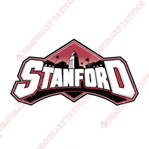 Stanford Cardinal Customize Temporary Tattoos Stickers NO.6384